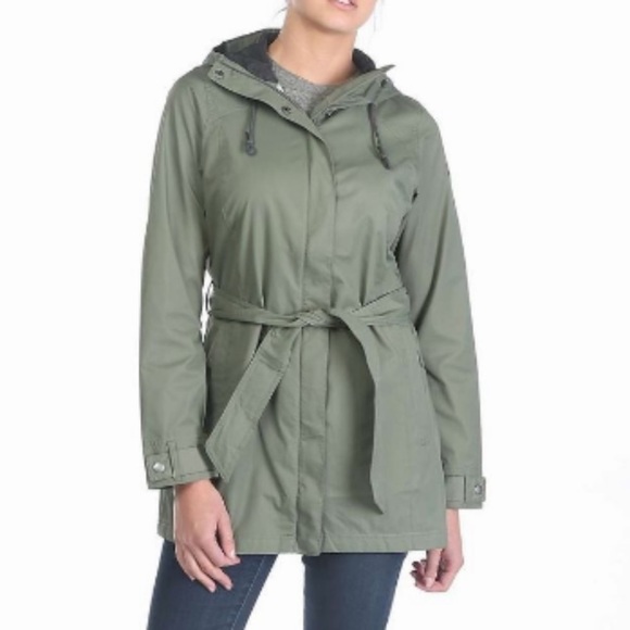 Columbia Jackets & Blazers - Columbia Pardon my Trench olive green rain jacket